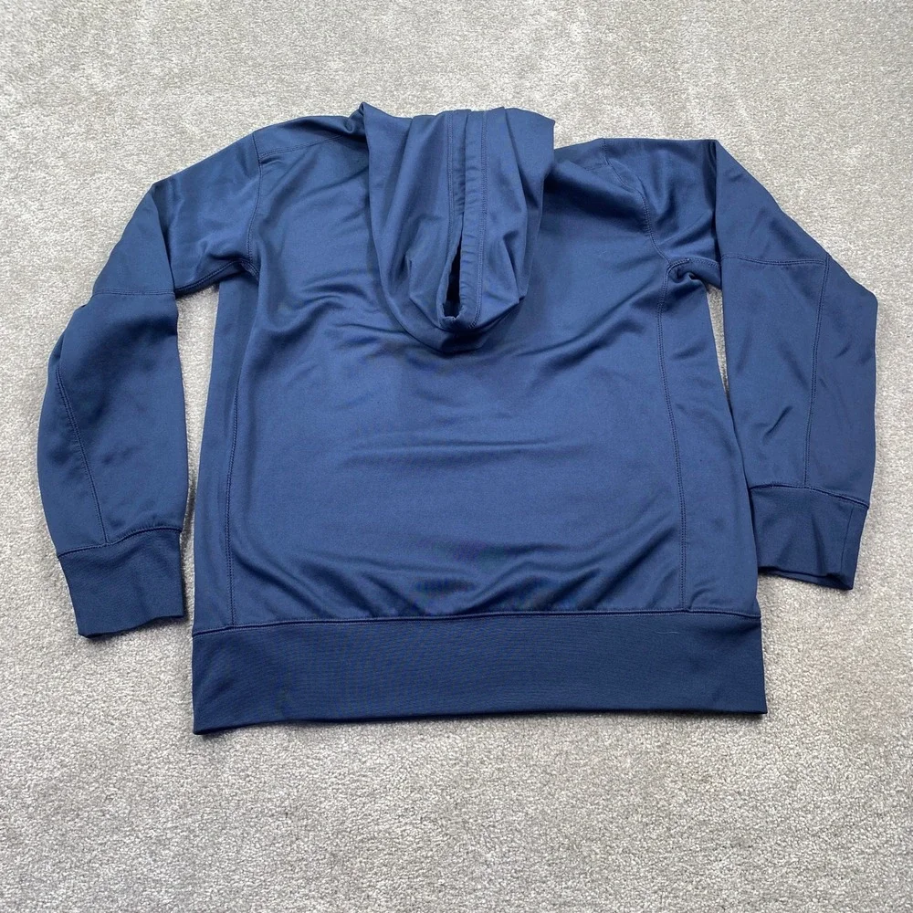 Nike Syracuse Orange Hoodie Mens Medium Navy Blue Therma-FIT Pullover Sweatshirt